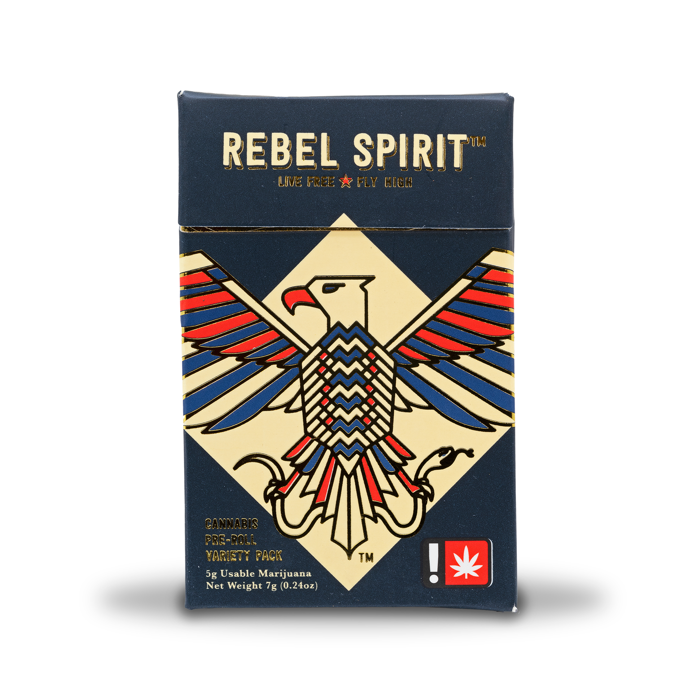 Photograph of product: Rebel Spirit - Cheetah Piss/ Savanna Sunset Pre-Roll 10pk