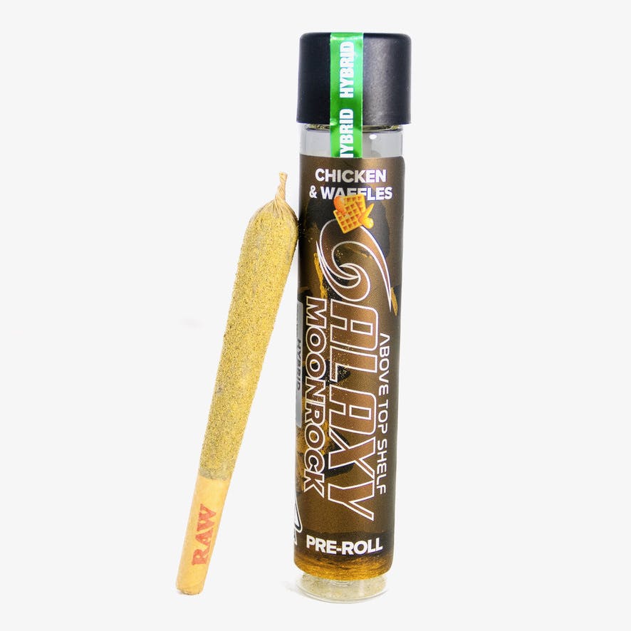 Photograph of product: Chicken & Waffles Moonrock Preroll 1g - CA