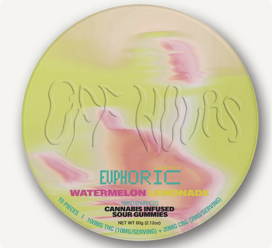 Photograph of product: Off Hours | Euphoric | Gummies | 100mg