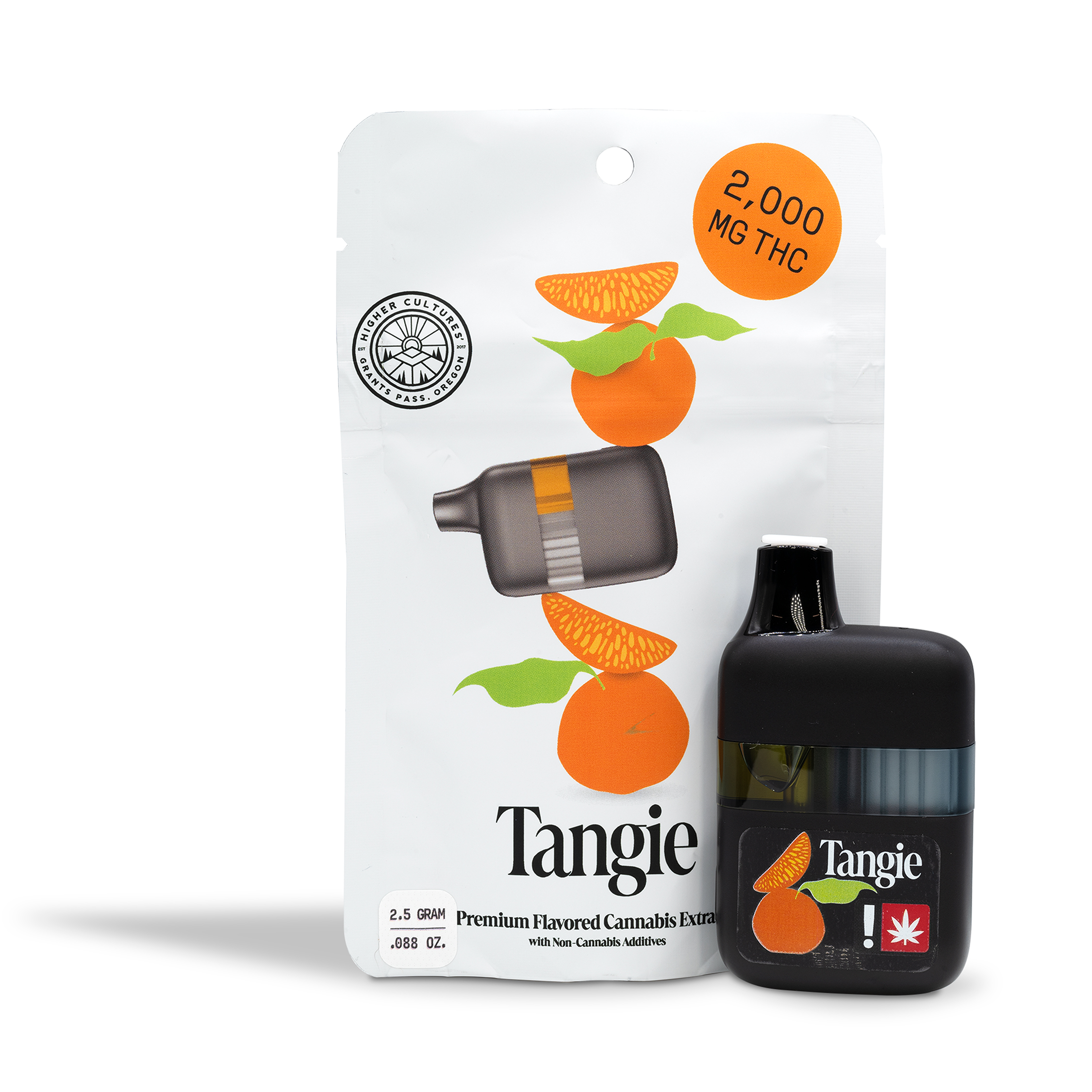 Photograph of product: Higher Cultures - Tangie Flavored Disposable Pod