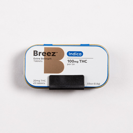 Photograph of product: BREEZ Extra Strength Tab 100mg: Oui'd