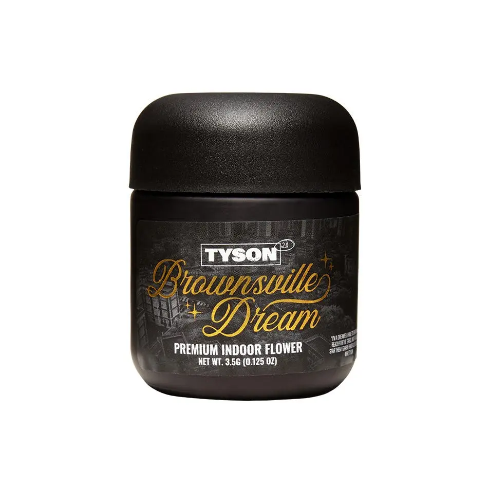 Photograph of product: Tyson 2.0 Flower Brownsville Dream 32.11% Oui'd 3.5g