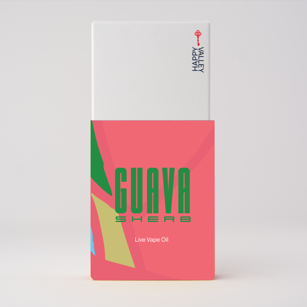Photograph of product: Live Vape Oil Cartridge 1g - Guava Sherb
