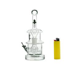Photograph of product: 8" Color Lip Beaker Bong