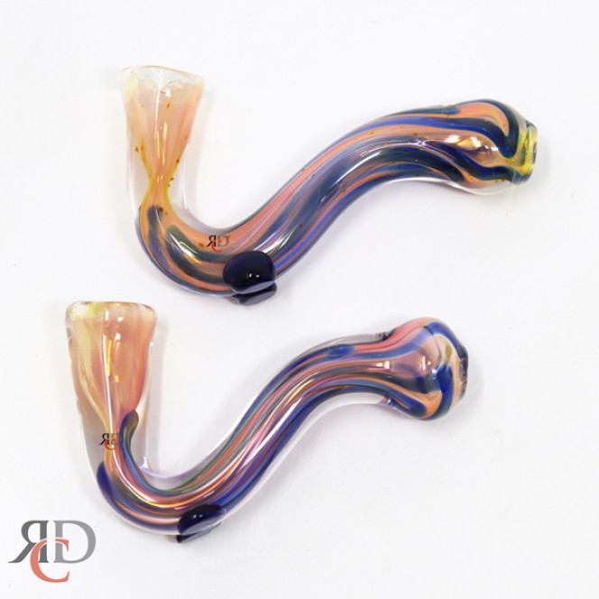 Photograph of product: Gold Fumed Sherlock Chillum