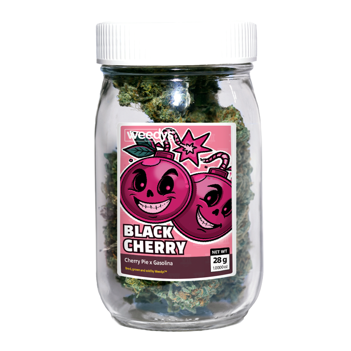 Photograph of product: Black Cherry | 1oz | Stash Jar - 28g