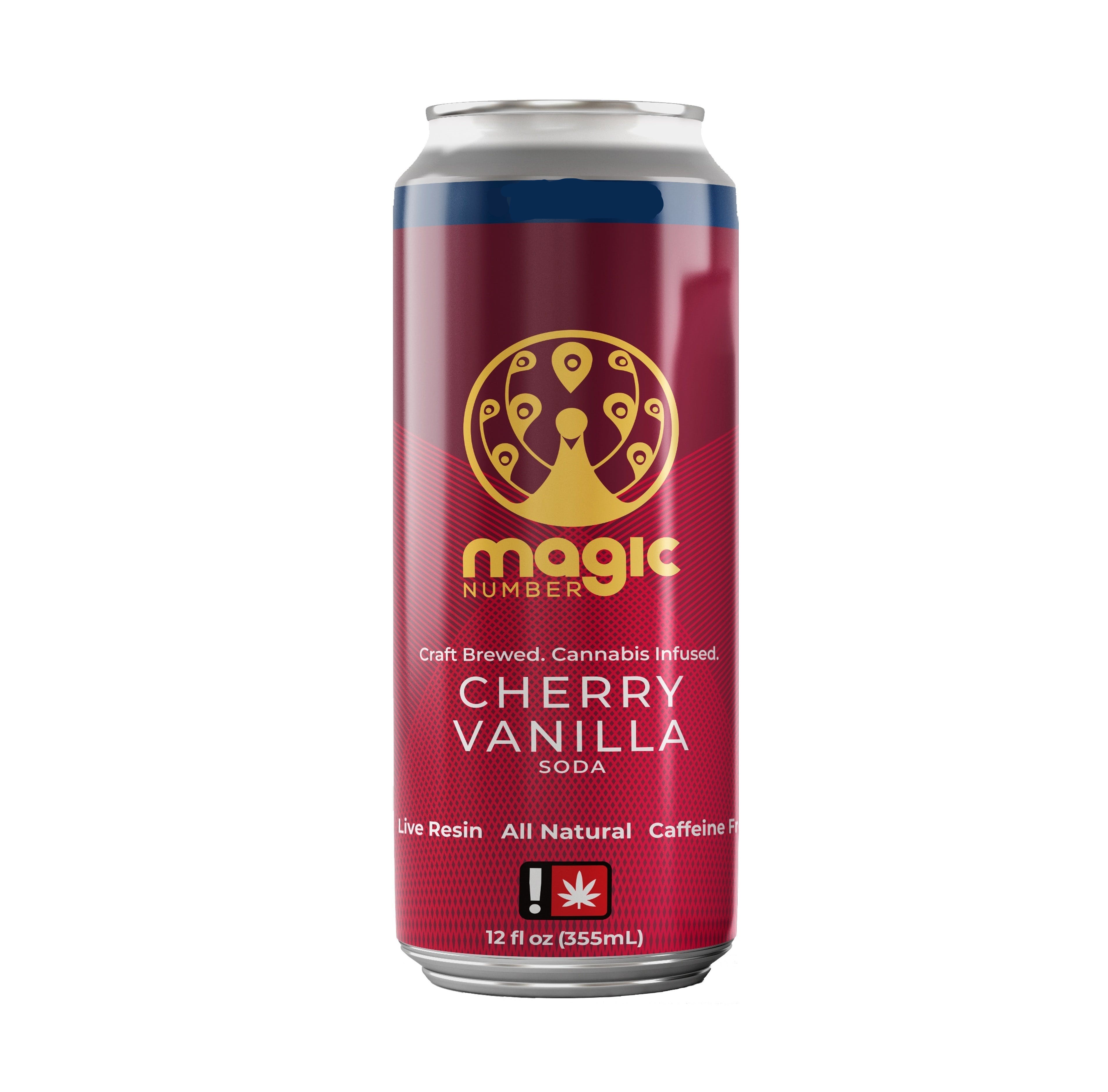 Photograph of product: Infused Soda | Cherry Vanilla | 100mg