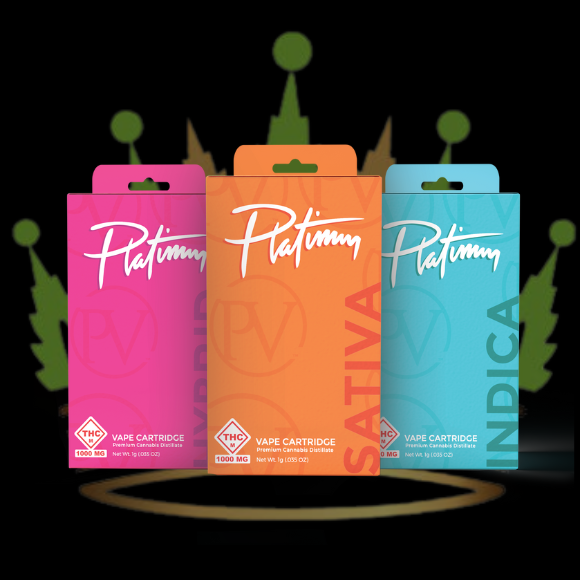 Photograph of product: Platinum Vape Cartridge - Honeydew Boba