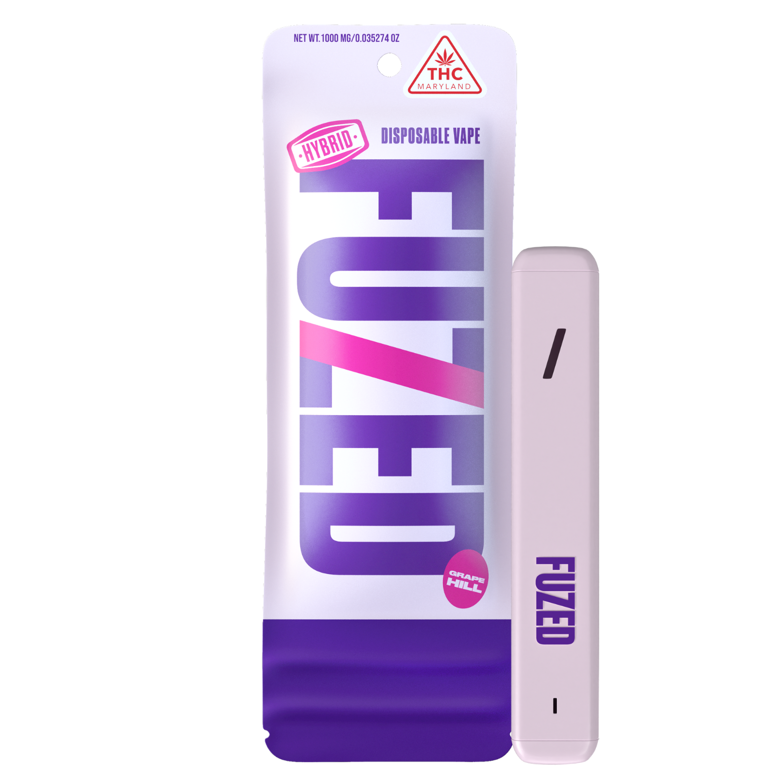 Photograph of product: Fuzed Grape Hill Disposable