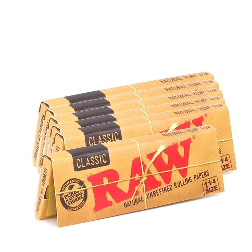 Photograph of product: Raw Rolling Papers - 1-1/4 Papers