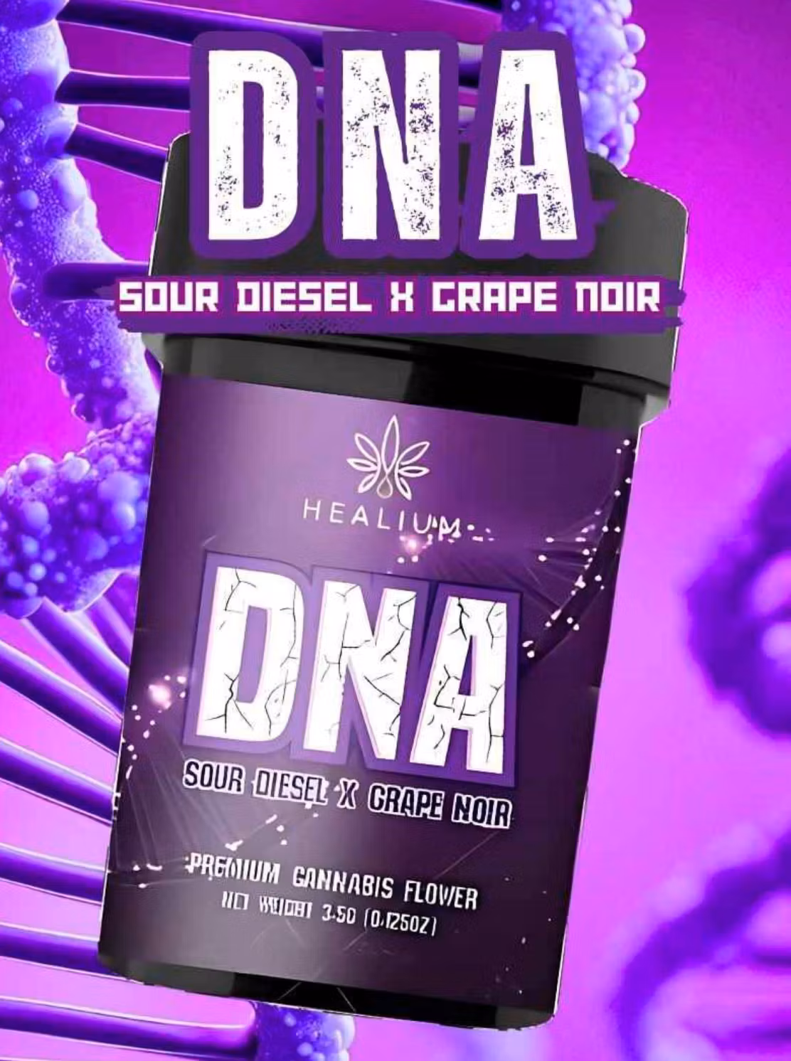 Photograph of product: HEALium Collective | Flower DNA - 3.5g