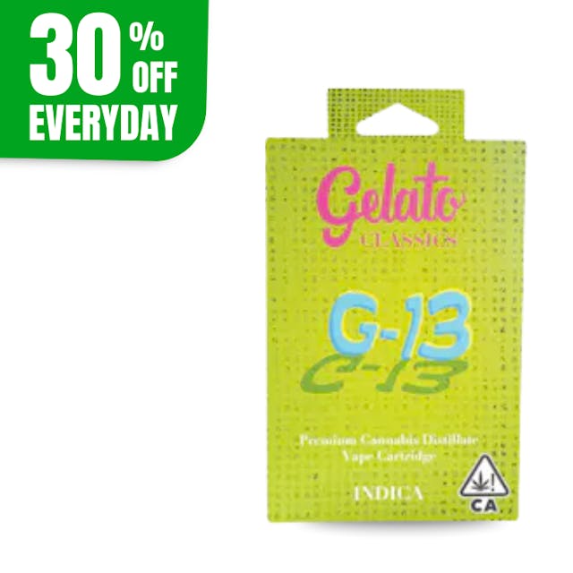 Photograph of product: Gelato Classics | 1g - G-13 - Cartridge - Oui'd - 