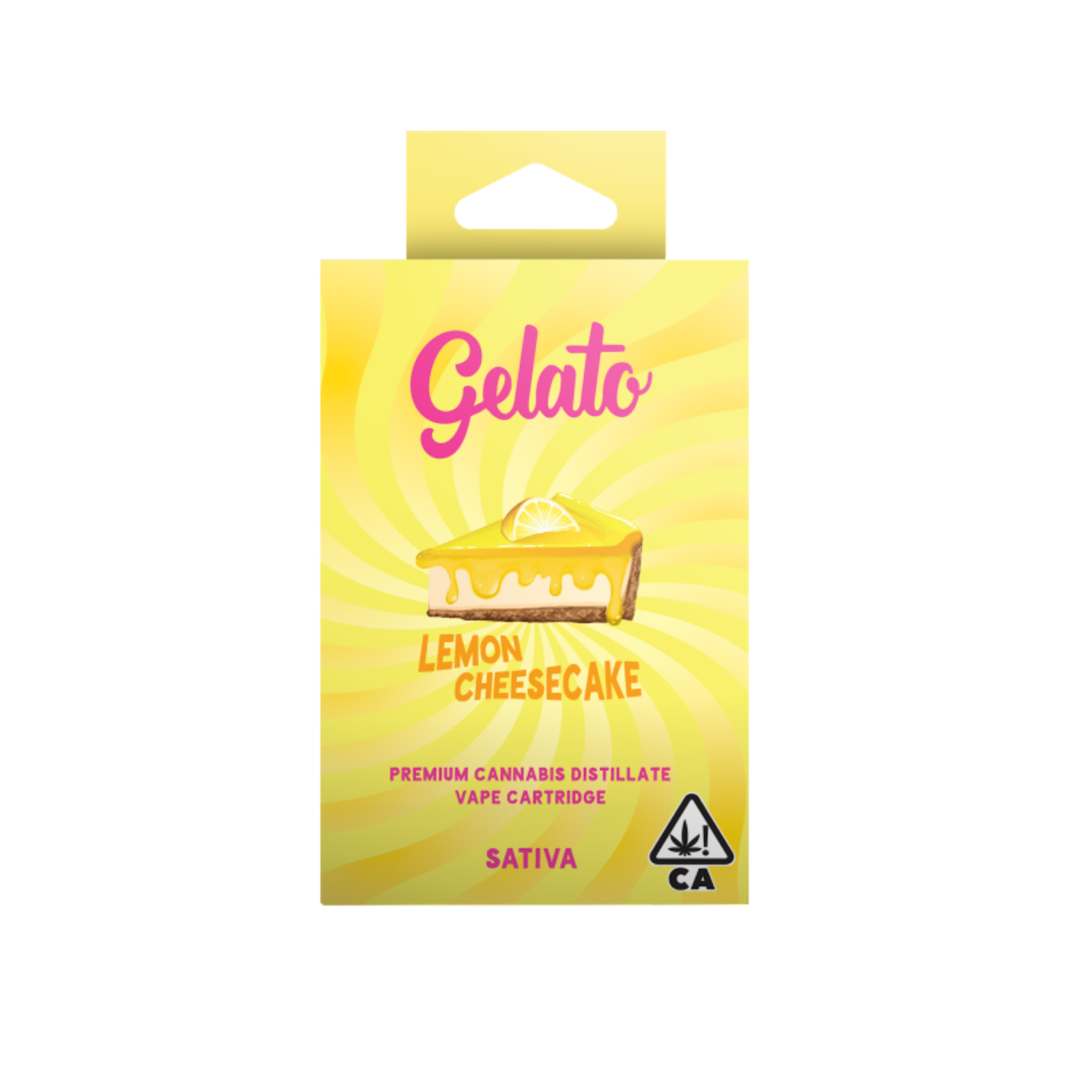 Photograph of product: Vape - Gelato - Lemon Cheesecake - (Oui'd) - 80.38% TH-oui