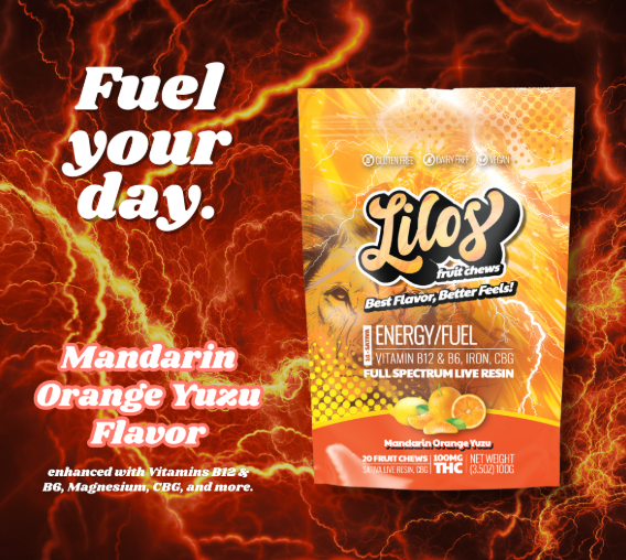 Photograph of product: Mandarin Orange Yuzu 1:1 TH-oui:CBG (S) - Live Resin Gummies (100mg)
