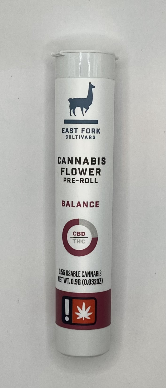 Photograph of product: East Fork Cultivars Pre-roll | Balance | Kush Petals