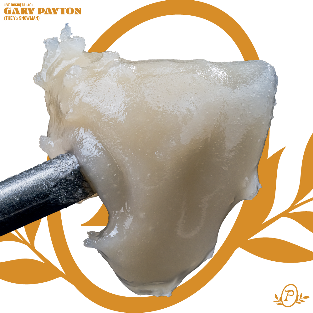 Photograph of product: Peachy au chocolat & Co - Gary Payton Live Rosin 1g | 3/$100
