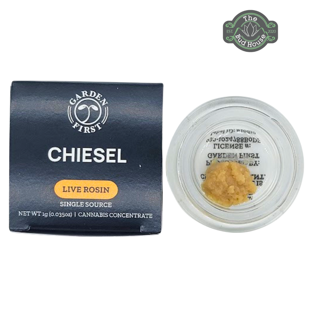 Photograph of product: Garden First 1g CHIESEL Live Rosin