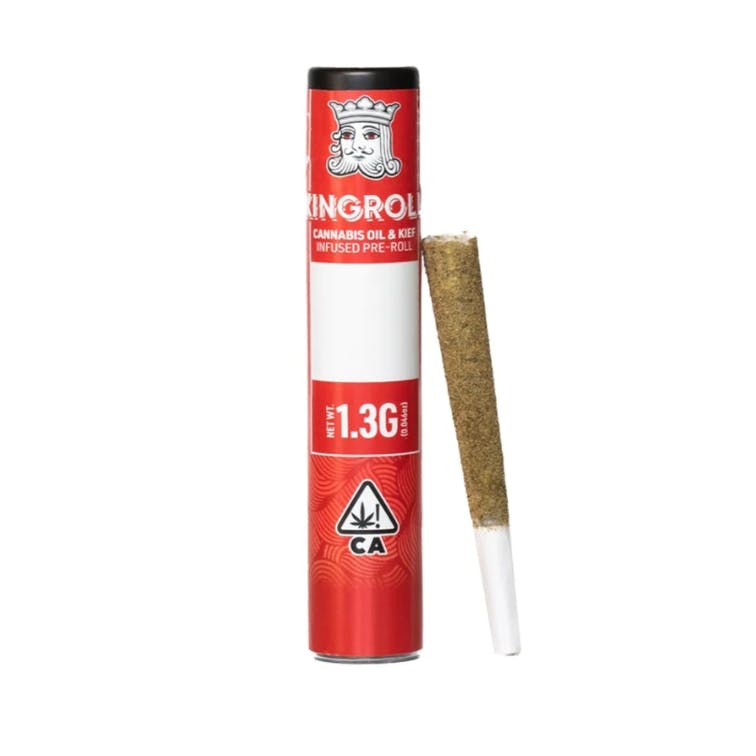 Photograph of product: ATF X SOUR DIESEL- KIEF INFUSED PREROLL 1.3G - Oui'd - KINGROLL