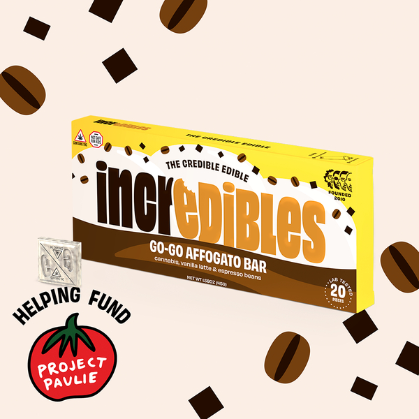 Photograph of product: Go-Go Affogato Bar | Chocolate | 20 Pack | 100mg TH-oui