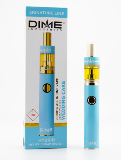 Photograph of product: Dime - Wedding Cake - 2g Disposable