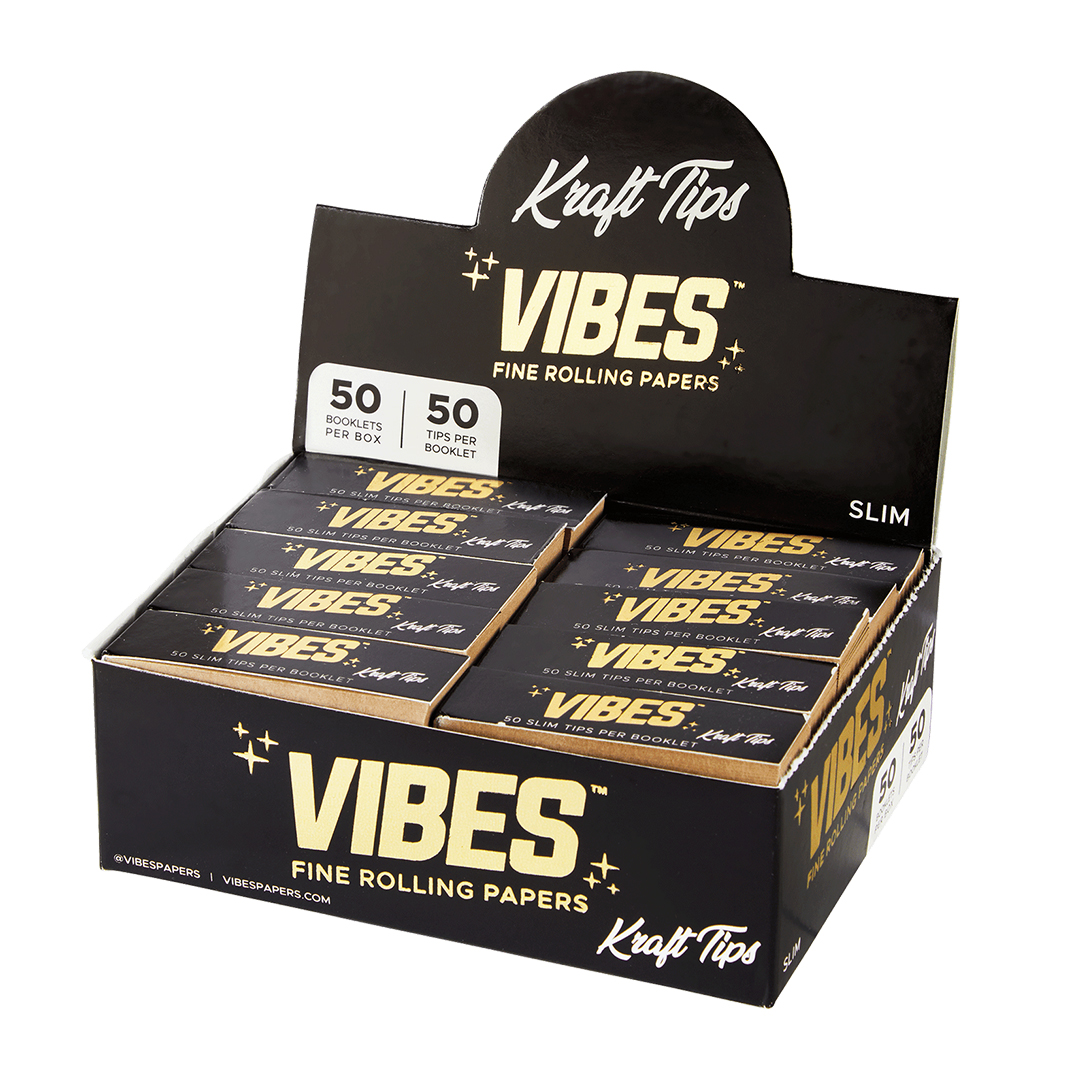 Photograph of product: Rolling Paper Tips ~ Kraft Wide