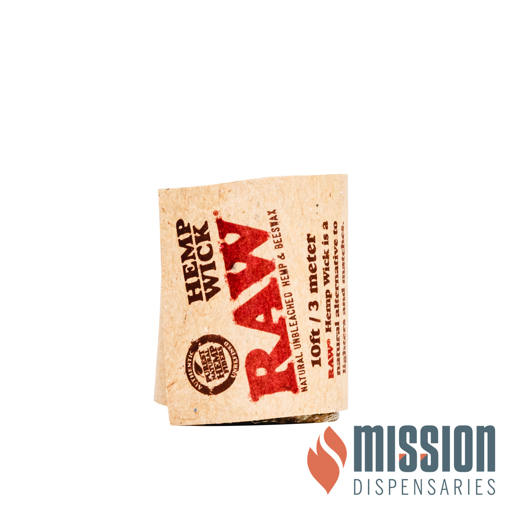 Photograph of product: Hemp Wick | RAW [10Ft]