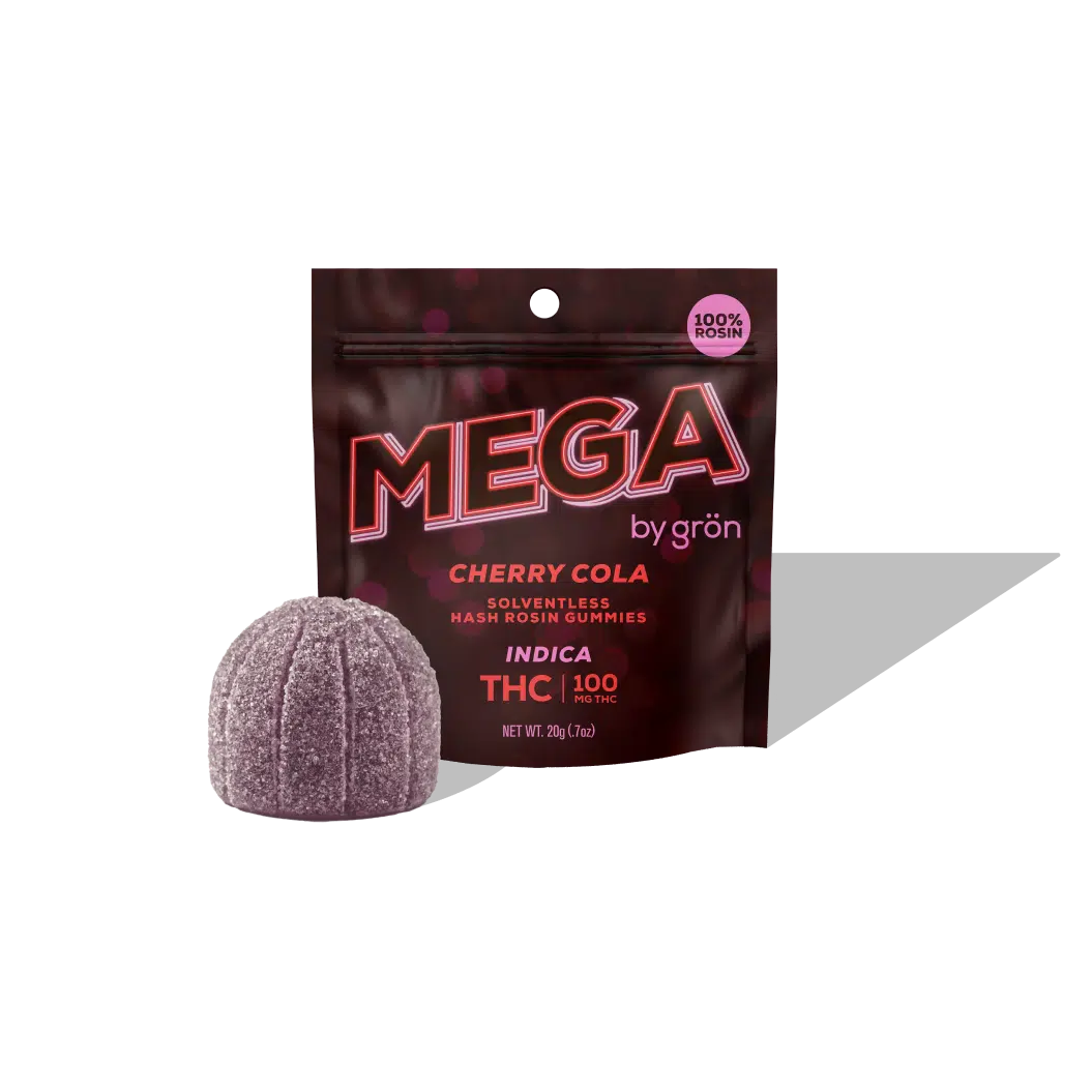 Photograph of product: Cherry Cola | Rosin Mega Pearl | 100mg