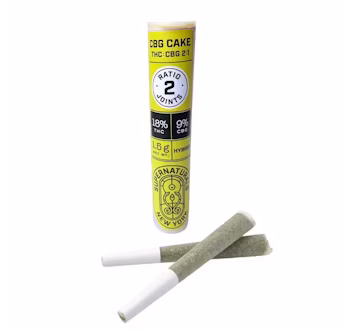 Photograph of product: CBG Cake | 2pk Pre-Rolls | Supernaturals