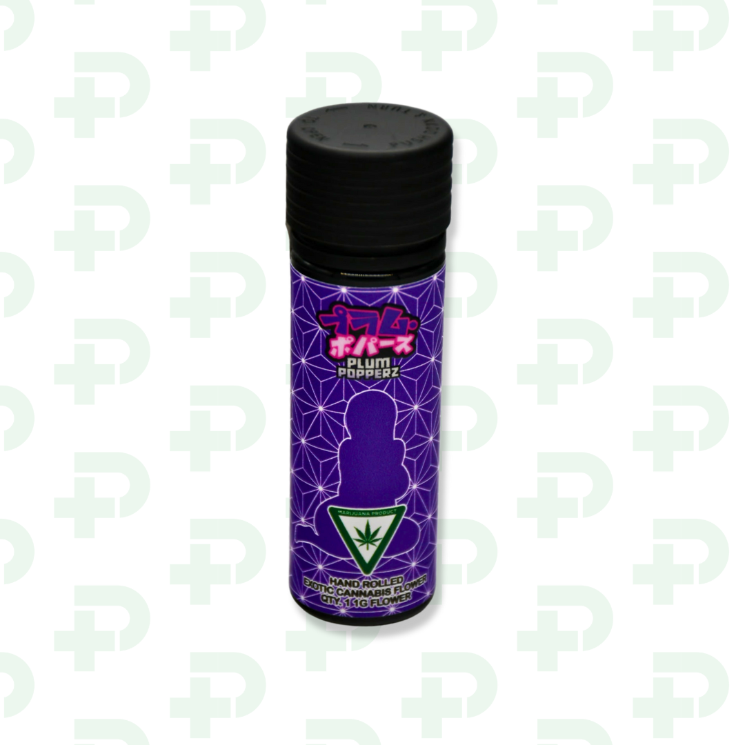 Photograph of product: Doja x Fear of Boof Hand Roll - Plum Popperz