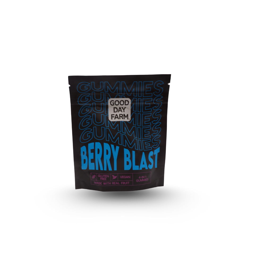 Photograph of product: GDF | Berry Blast | Gummies | 400mg