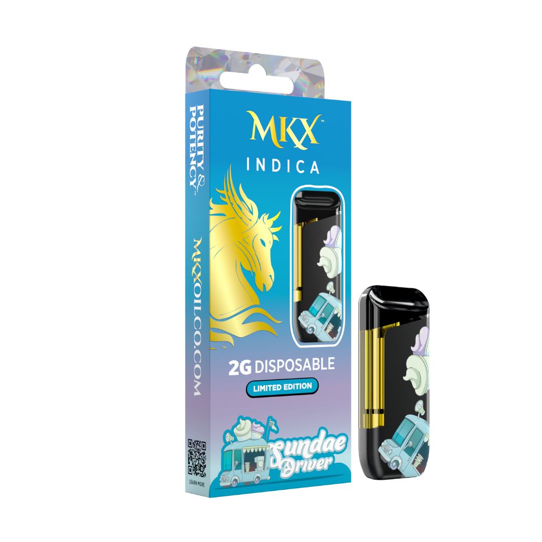 Photograph of product: 2g MKX Disposable *LIMITED EDITION* - Sundae Driver - Indica