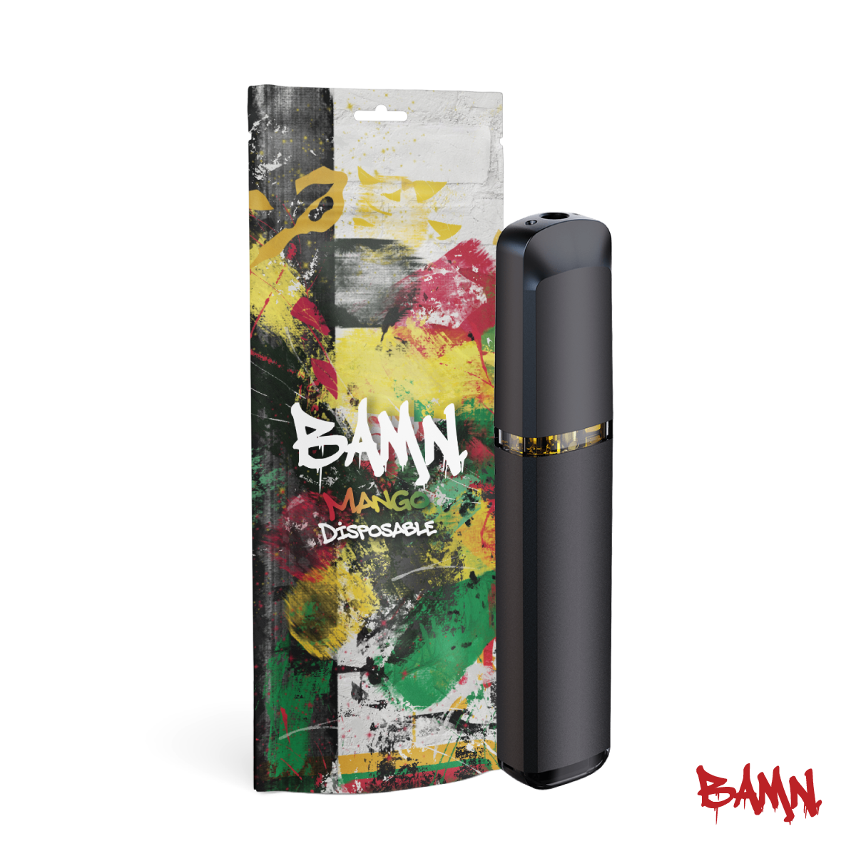 Photograph of product: BAMN Sour Mango All-In-One Vape | 1g
