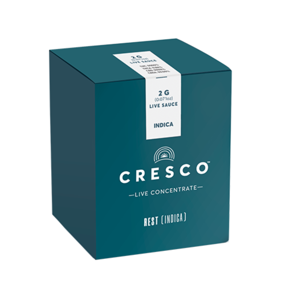 Photograph of product: CRESCO Live Budder 1g: Blueberry Space Cake