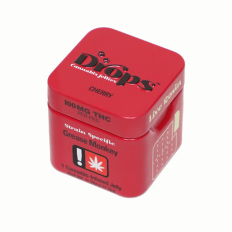 Photograph of product: Drops 100mg Single Cherry
