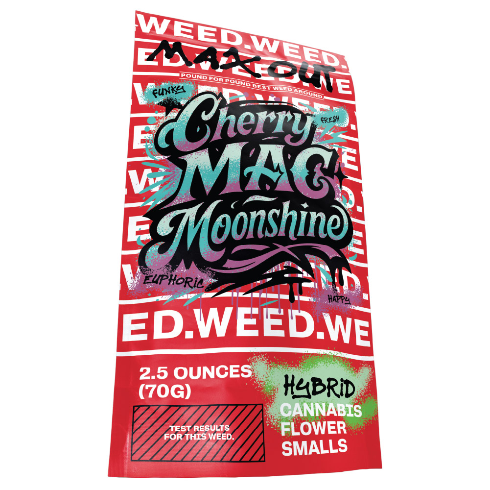 Photograph of product: Cherry Mac Moonshine | Basic Oui'd. | 2.5oz MAX OUT - 70.0g