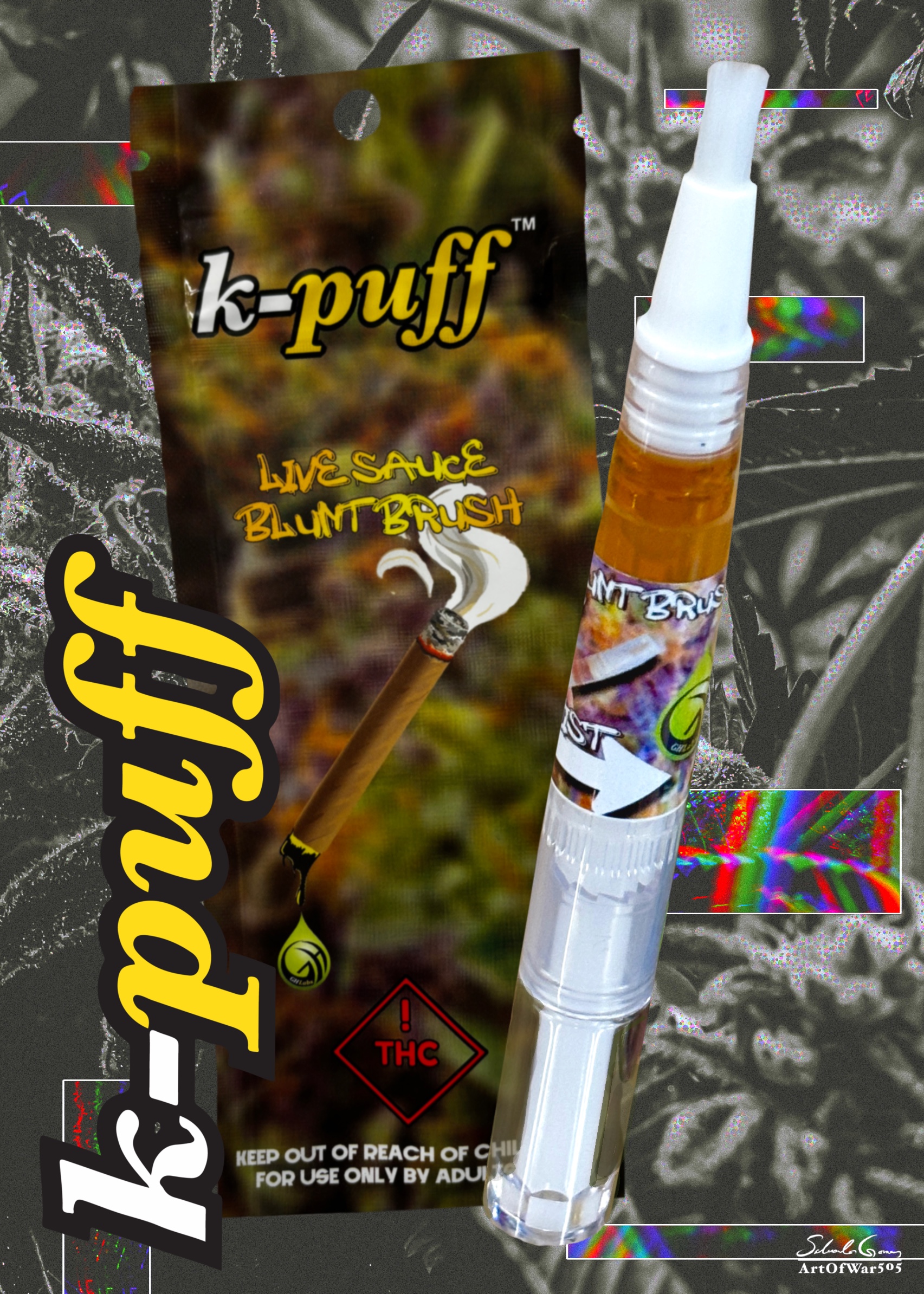 Photograph of product: GH - Blunt Brush (Red Runtz)