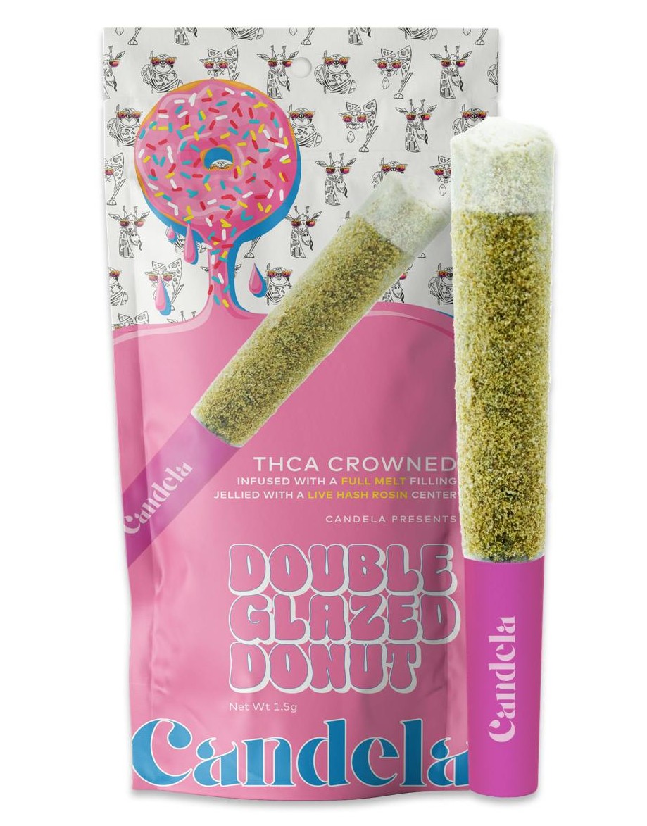 Photograph of product: Candela Redneck OG x Gush Mints Infused Donut Rec