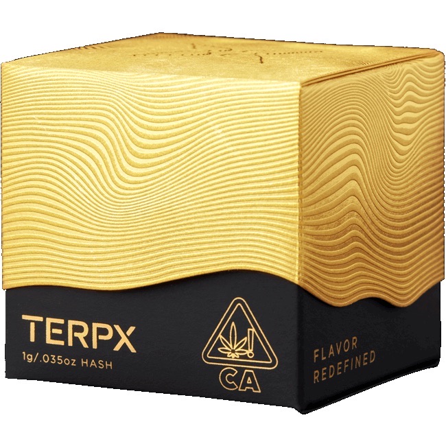 Photograph of product: Terpx | Cured Resin Sugar | Peach Crescendo | 1g