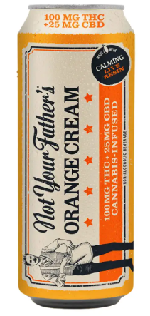 Photograph of product: Not Your Father - Drinks - Orange Cream - 100MG