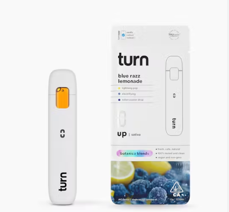 Photograph of product: Blue Razz Lemonade Disposable 1 G