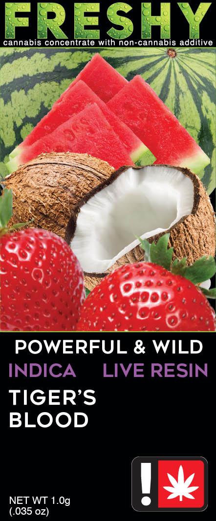 Photograph of product: Freshy - Tiger's Blood - 1g LR Cart