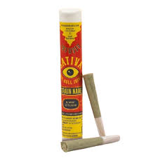 Photograph of product: Infused Pre-roll | Durban Pineapple | Half Gram 2Pk