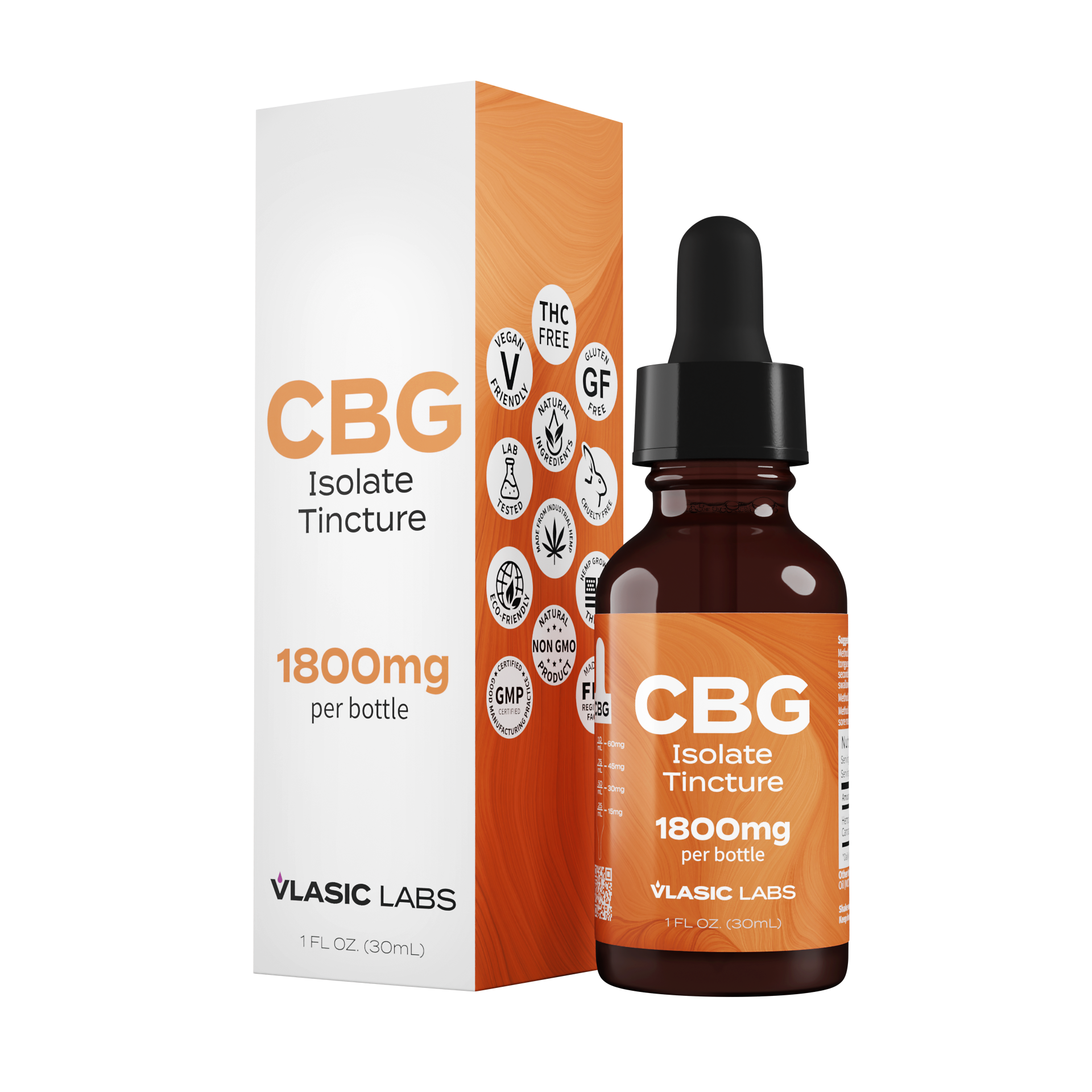 Photograph of product: CBG Focus Tincture 1800mg
