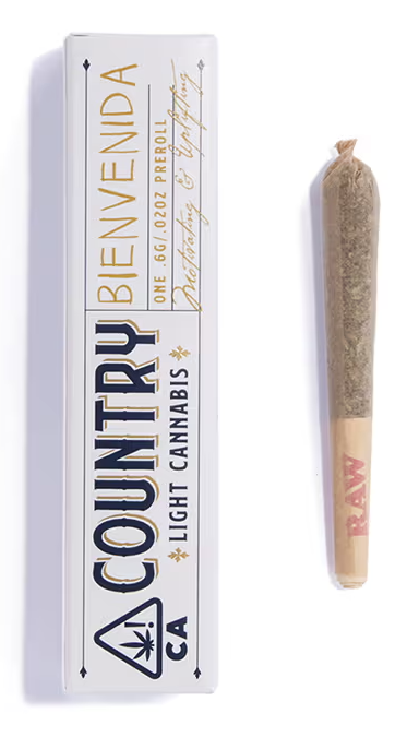 Photograph of product: Bienvenida [S] 1:3 CBD:TH-oui | Single Pre-Roll | Country