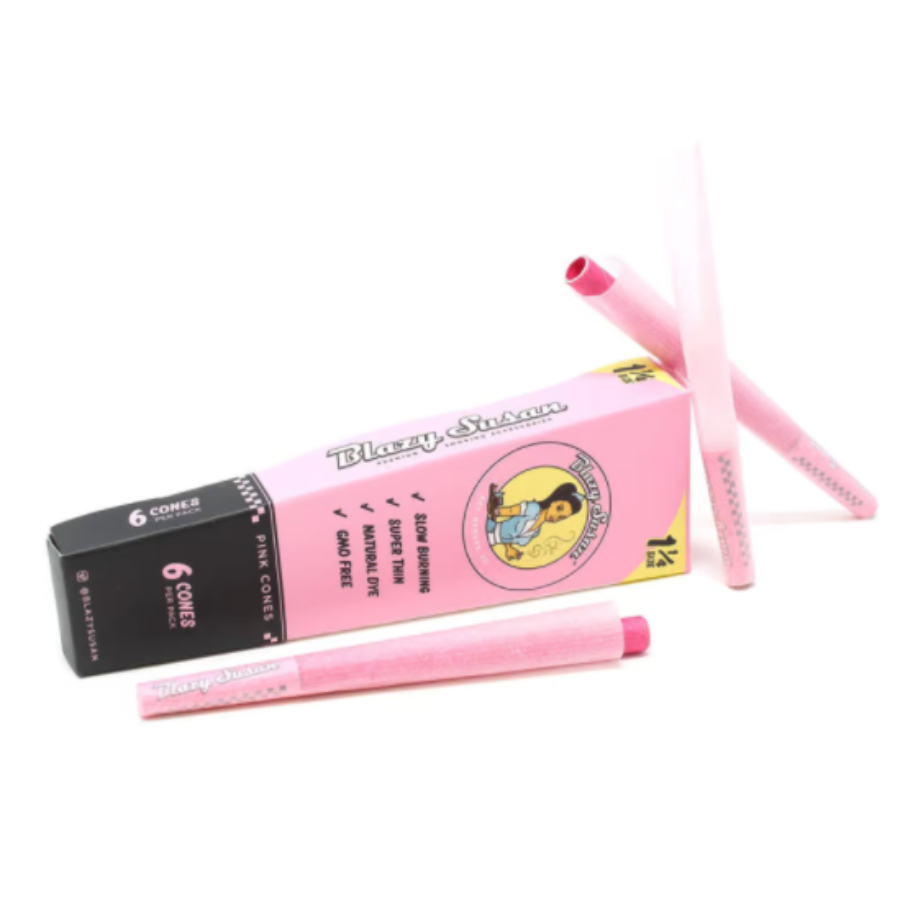 Photograph of product: Cones | Blazy Susan | Pink Cones | 6pk | 1 1/4"