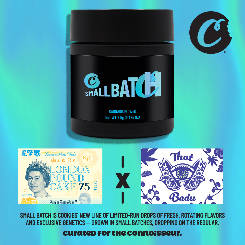 Photograph of product: London Pound Cake #75 x That Badu - 3.5g