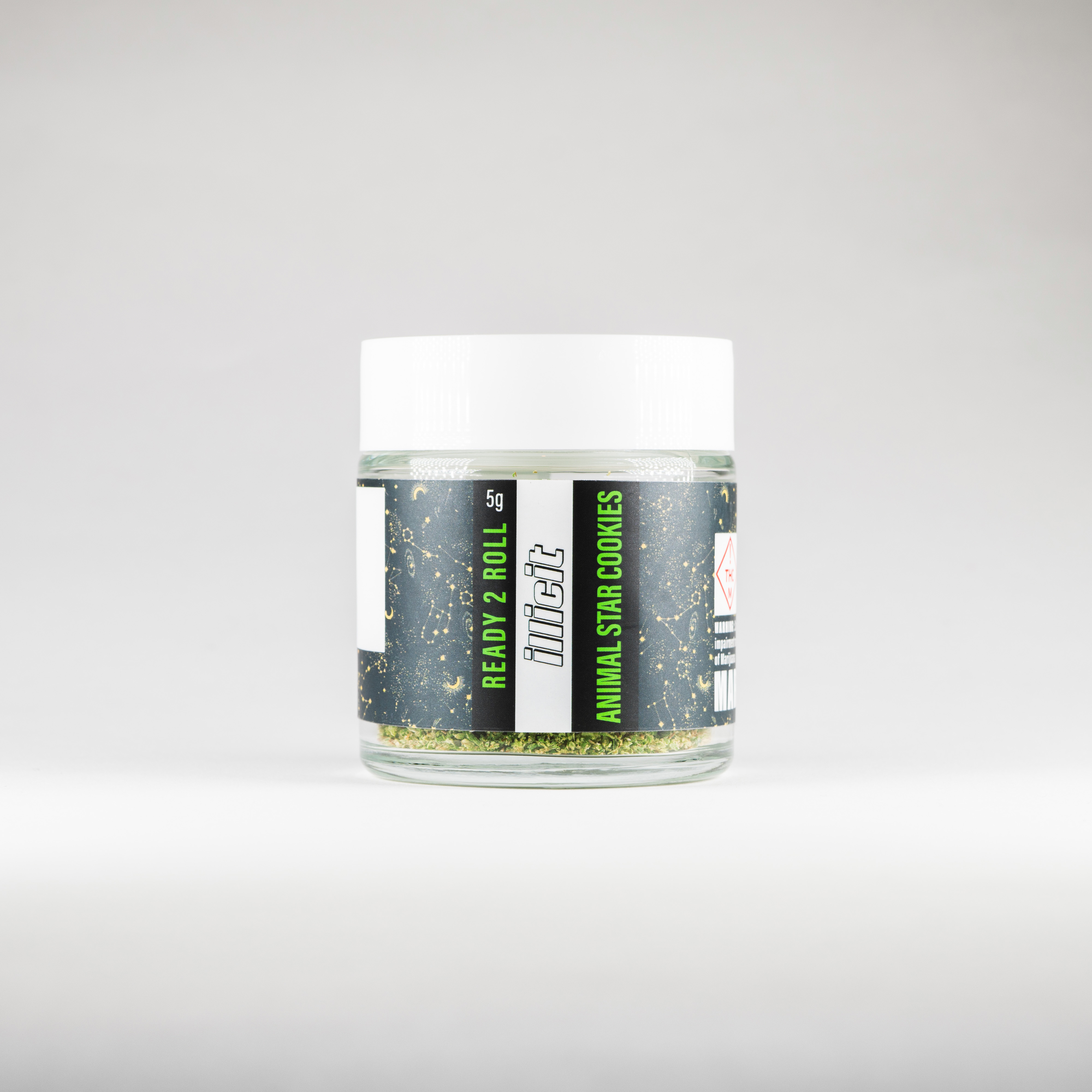 Photograph of product: Animal Star Cookies Ready2Roll Flower 5g