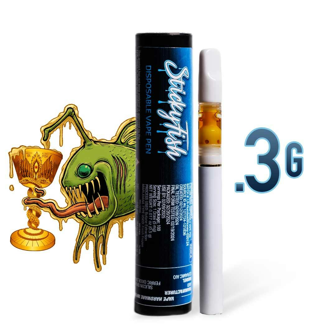 Photograph of product: Banana Cookies .3g Live Resin Disposable Vape Pen (SF) - VIP