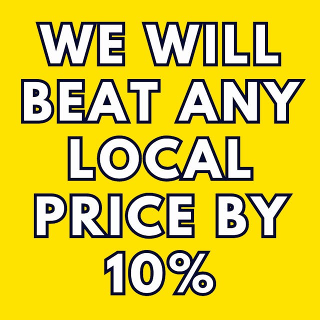 Photograph of product: PRICE BEAT GUARANTEE!