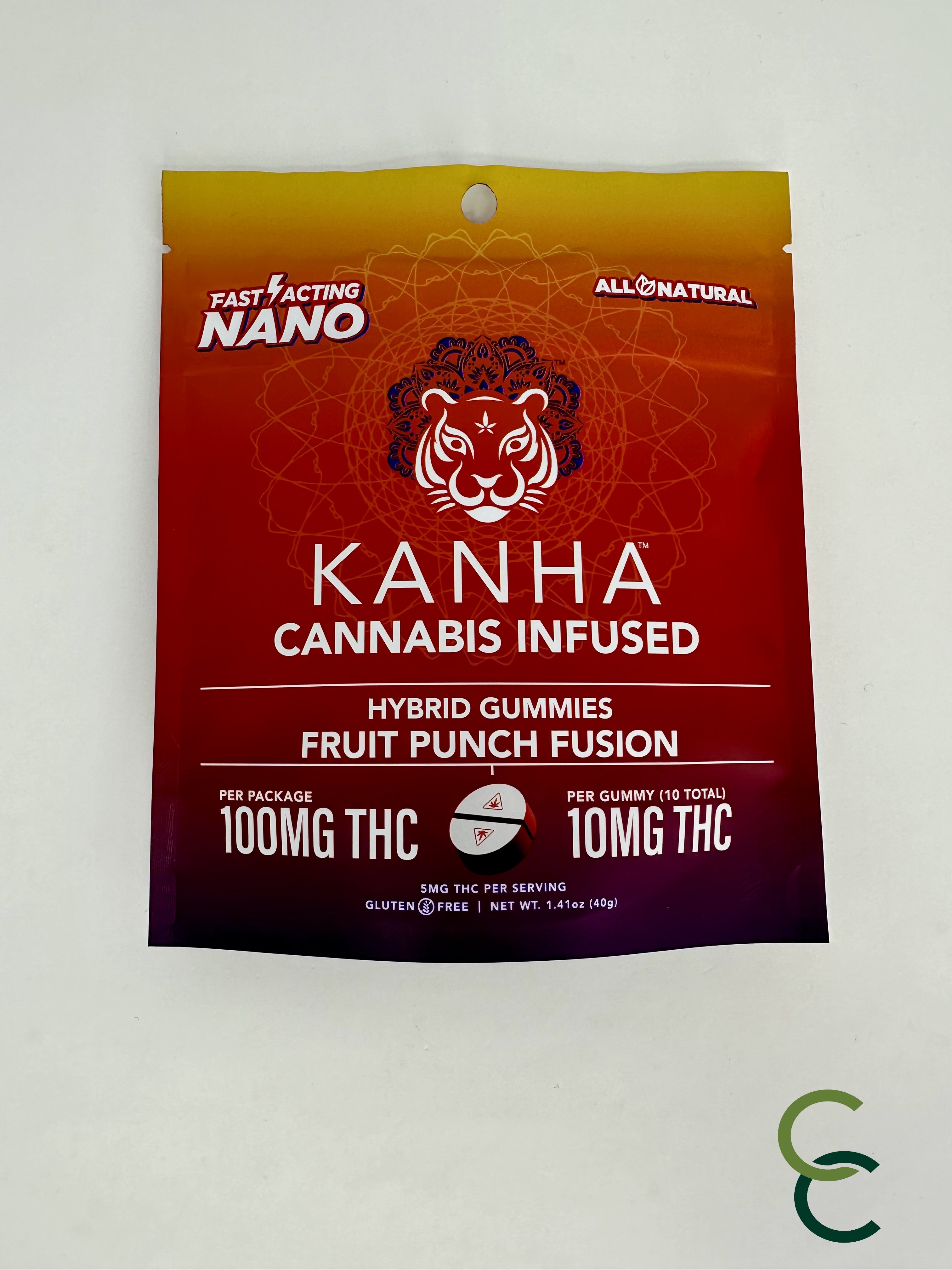 Photograph of product: Fruit Punch Fusion - Fast Acting Gummies